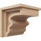 Ekena Millwork 5"W x 5"D x 5"H Wide Highland Rough Cedar Woodgrain TimberThane Corbel, Primed Tan CORUR05X05X05HLDRCPR - alternate 1